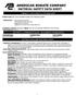 AMERICAN BORATE COMPANY MATERIAL SAFETY DATA SHEET