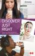 DISCOVER JUST RIGHT. Explore the latest and greatest health, home and beauty products. September 12, 2018 March 5, 2019