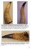 140. REVOLUTIONARY WAR PERIOD ENGRAVED POWDERHORN, SIGNED PE 1777, engraved with mermaid, ship, flower, and house decoration. Length 8 ½ in.