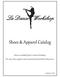 Shoes & Apparel Catalog. Items are available from La Danse Workshop. We carry shoes, apparel, and accessories from Revolution Dancewear.