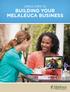 SIMPLE STEPS TO BUILDING YOUR MELALEUCA BUSINESS