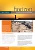 horizon A new undertaking contents The Amarna Project and Amarna Trust newsletter