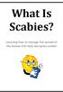 What Is Scabies? Learning how to manage the spread of the human itch mite Sarcoptes scabiei