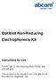 Optiblot Non-Reducing Electrophoresis Kit