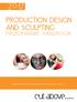 PRODUCTION DESIGN AND SCULPTING Programme Handbook