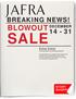 SALE BREAKING NEWS! BLOWOUT DECEMBER. Extra! Extra! Amazing deals on amazing products! START SHOPPING