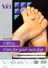 UBT13 Care for your own feet