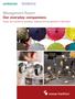 Management Report Our everyday companions. Study: the market for jewellery, watches and accessories in Germany