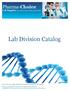 Lab Division Catalog. Pharma-Choice. Lab Supplies by: Acute Care Pharmaceuticals