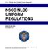 NSCC/NLCC UNIFORM REGULATIONS