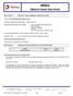 MSDS (Material Safety Data Sheet)