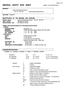 MATERIAL SAFETY DATA SHEET [ MSDS NO. AA1007A-9401 ]