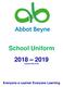 School Uniform (Updated May 2018)