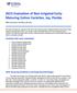 2015 Evaluation of Non Irrigated Early Maturing Cotton Varieties, Jay, Florida