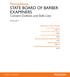 STATE BOARD OF BARBER EXAMINERS