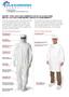 DUPONT TYVEK ISOCLEAN GARMENTS FOR ISO 4/5 (CLASS 10/100) AND ISO 7/8 (CLASS 10,000/100,000) CONTROLLED ENVIRONMENTS