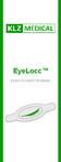 EyeLocc. Eyelid Occlusion Dressings