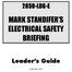 MARK STANDIFER S ELECTRICAL SAFETY BRIEFING