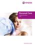 Personal Care. Catalog of products 2018