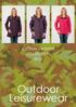 AUTUMN / WINTER COLLECTION Outdoor Leisurewear