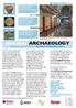 BERKSHIRE ARCHAEOLOGY Welcome to our new edition of Berkshire Archaeology News