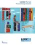A Whittan Group Company. Locker Range Personal Storage Solutions