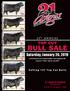 BULL SALE. Saturday, January 26, 2019 TOP CUT. 25 th ANNUAL 21 ANGUS RANCH. Selling 157 Top Cut Bulls.
