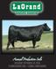 Lot 1. Annual Production Sale SATURDAY, SEPTEMBER 13, NOON CENTRAL TIME CANOVA, SOUTH DAKOTA