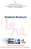 Products Brochure. Cosmetics, Colors, Skin-care, Natural, Med+ Beauty.