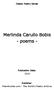 Merlinda Carullo Bobis - poems -