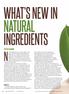 What s new in Natural Ingredients