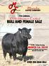 BULL AND FEMALE SALE. Performance-Tested. Murphy OVER 200 HEAD SELL! CATTLE COMPANY 9TH ANNUAL
