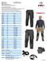 Winter trousers Flame retardant trousers Multinorm trousers for petrochemical