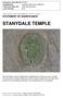STANYDALE TEMPLE HISTORIC ENVIRONMENT SCOTLAND STATEMENT OF SIGNIFICANCE. Property in Care (PIC) ID: PIC267