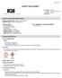 SAFETY DATA SHEET. Page 1 of 6 1. PRODUCT AND COMPANY IDENTIFICATION PRODUCT DESCRIPTION: LADLE LIP PROTECTOR PRODUCT CODE: LADLE LIP PROTECTOR