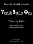 Voces de Libertad presents: Youth Speak Out. Poems by Poets. of the Santa Fe County youth detention facility. Published September 25th, 2016