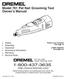 Model 761 Pet Nail Grooming Tool Owner s Manual