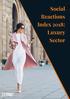 Social Reactions Index 2018: Luxury Sector