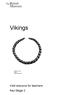 Vikings. Gold arm-ring Viking 10th century AD. Visit resource for teachers Key Stage 2
